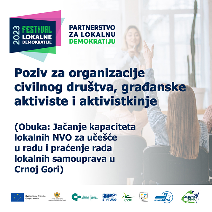 Jačanje kapaciteta lokalnih OCD za učešće u radu i praćenje rada lokalnih samouprava